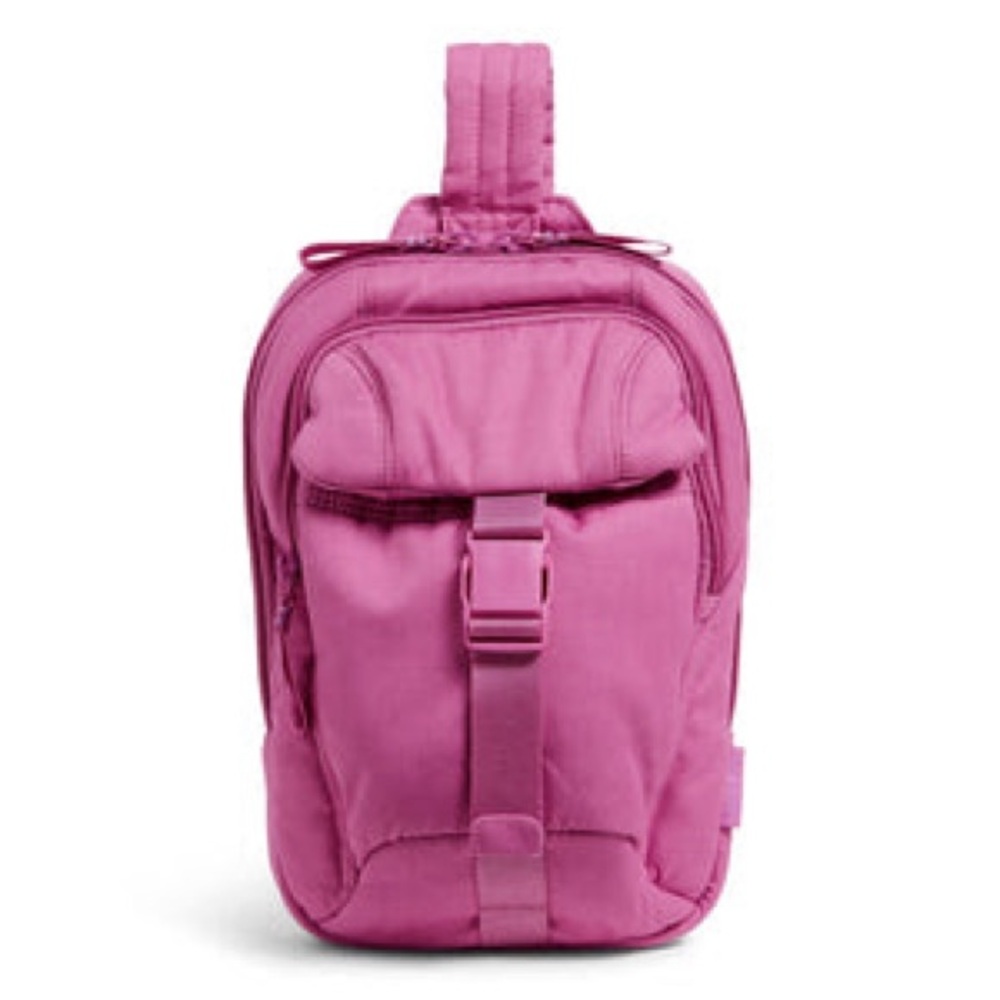 Vera Bradley utility sling backpack (rich orchid)